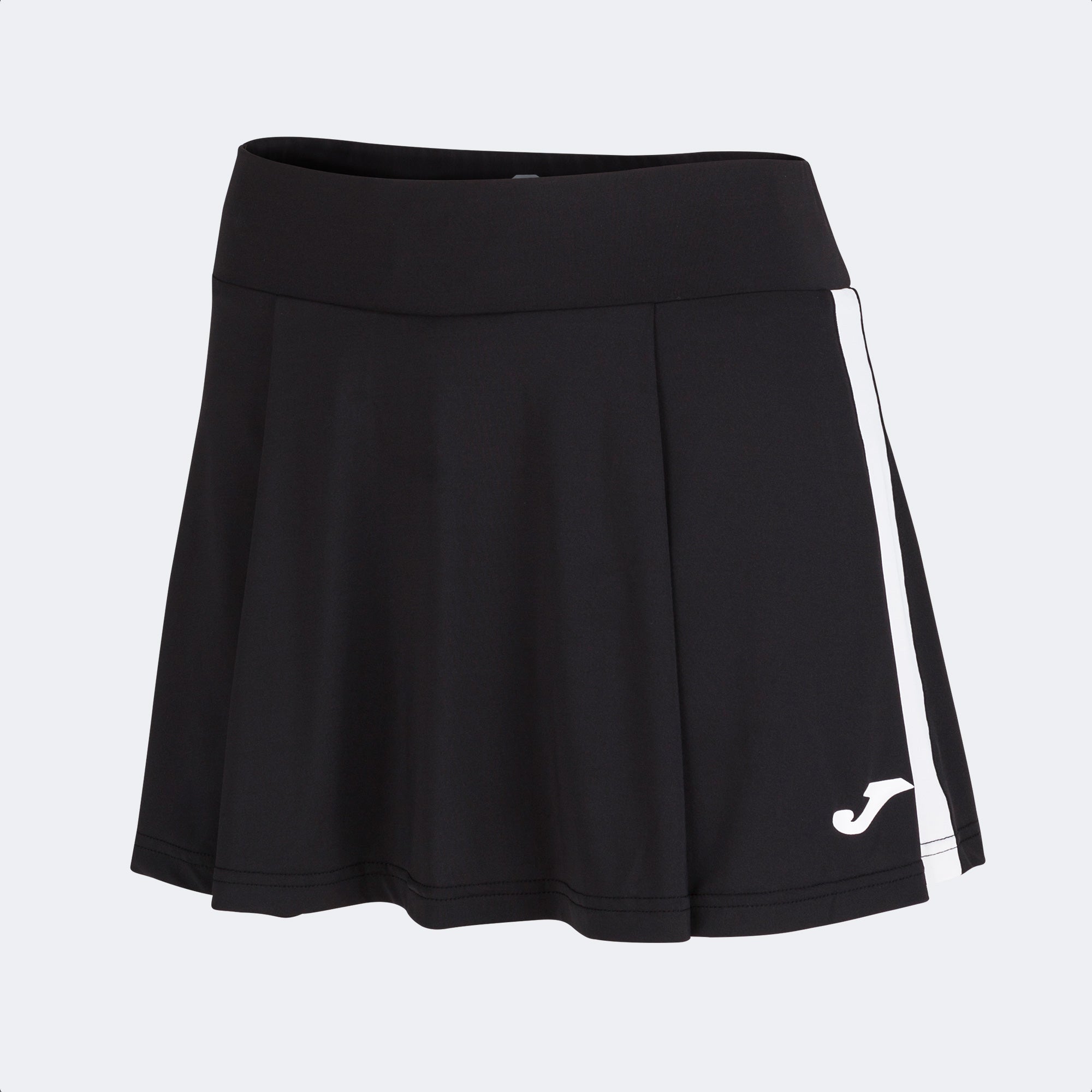 JUPE SHORT JOMA PADEL FALDA TORNEO II NEGRO BLANCO