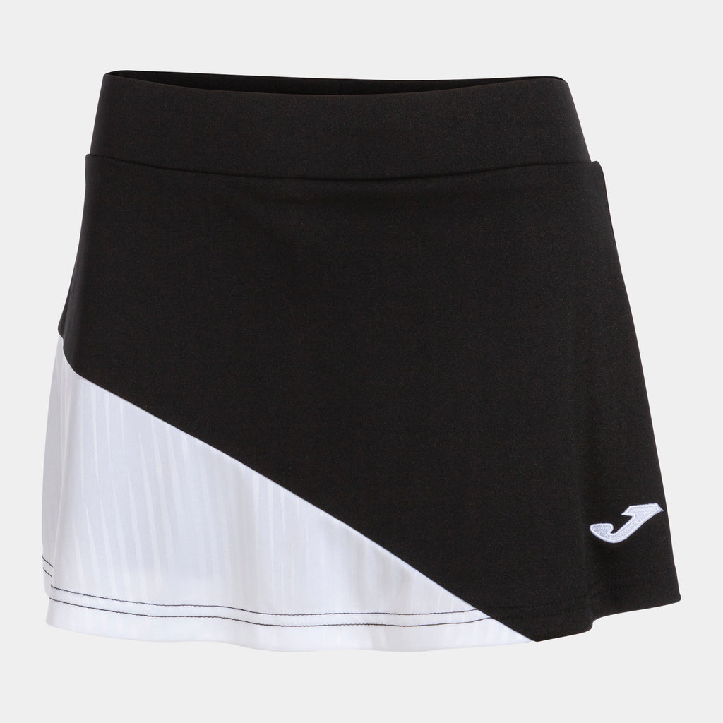 JUPE DE PADEL FALDA MONTREAL NEGRO BLANCO