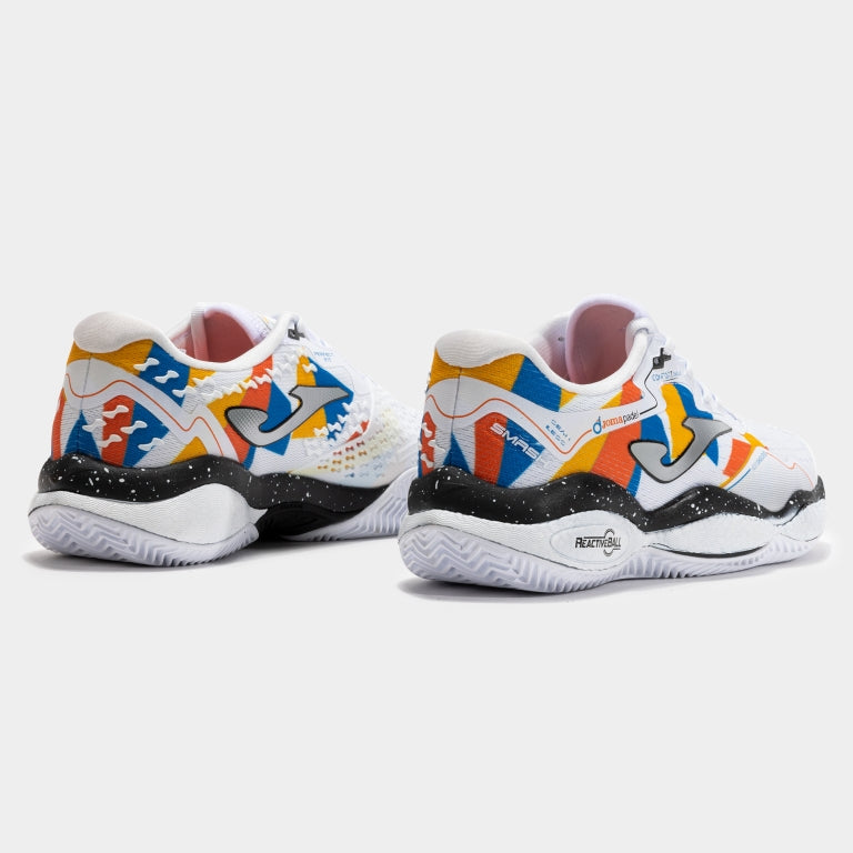 CHAUSSURES JOMA PADEL SMASH BLANCO NARANJA AZUL
