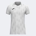 POLO MANCHE COURTE JOMA SMASH BLANCO