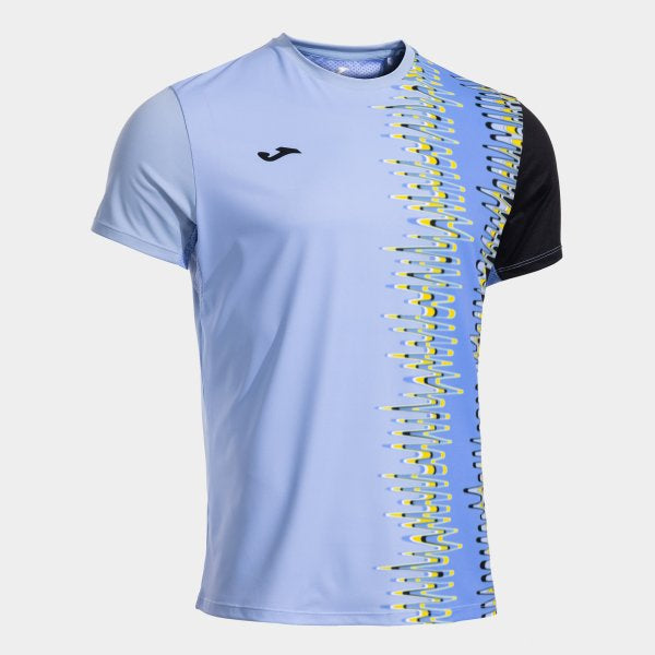 TEE SHIRT PADEL SMASH BLEU AZUL