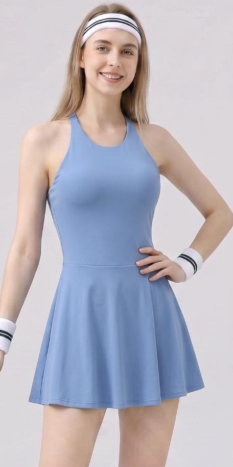 PADEL TECHLINE Robe Halter Pocket - visuel 5