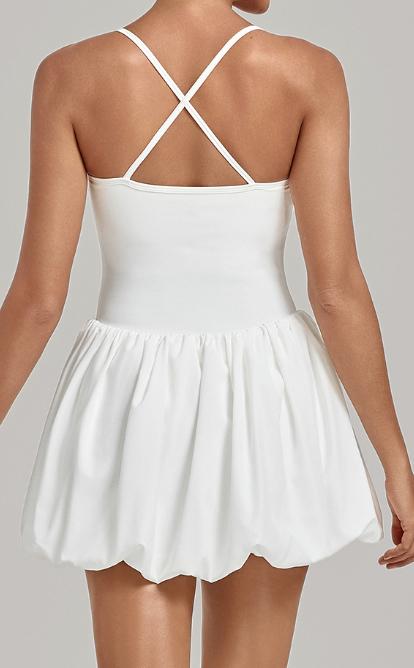 PADEL TECHLINE Robe Peplum Cross - visuel 6
