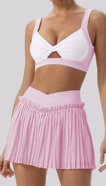 PADEL TECHLINE Ensemble Twist Pleat - visuel 5