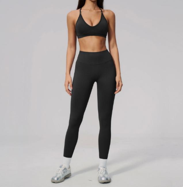FITLINE Seamless Cross — Ensemble legging femme — vue 02
