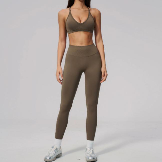 FITLINE Seamless Cross — Ensemble legging femme — vue 04