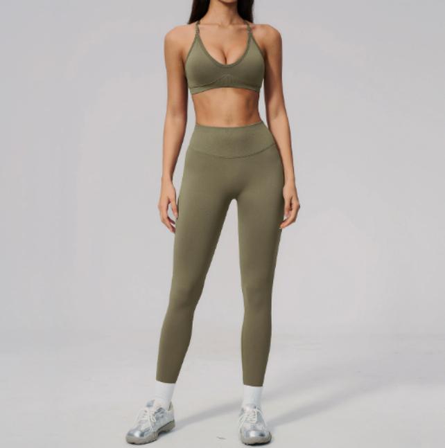 FITLINE Seamless Cross — Ensemble legging femme — vue 05