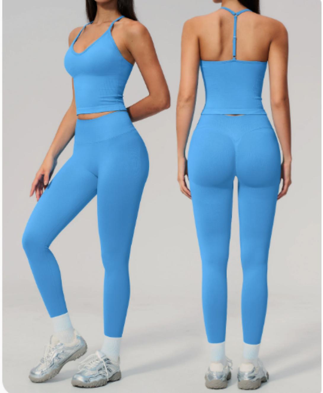 FITLINE Seamless Halo — Ensemble legging femme — vue 01