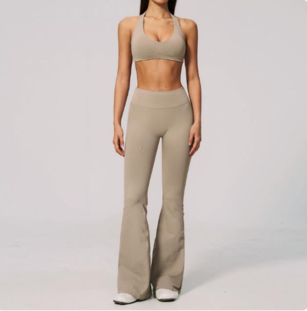 FITLINE Seamless Core — Ensemble pantalon évasé femme — vue 03