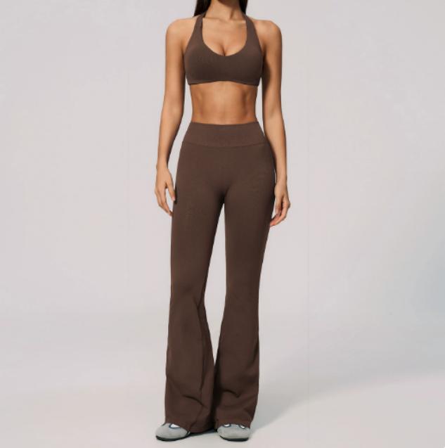 FITLINE Seamless Core — Ensemble pantalon évasé femme — vue 04