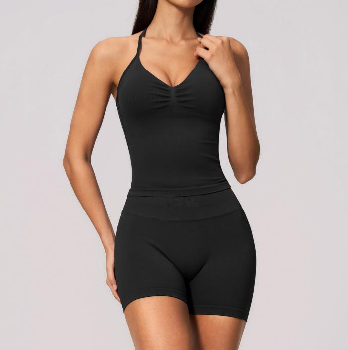 FITLINE Seamless Sculpt — Combinaison courte femme — vue 02