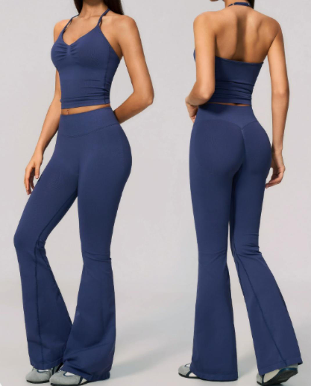 FITLINE Seamless Sculpt — Combinaison évasée femme — vue 01