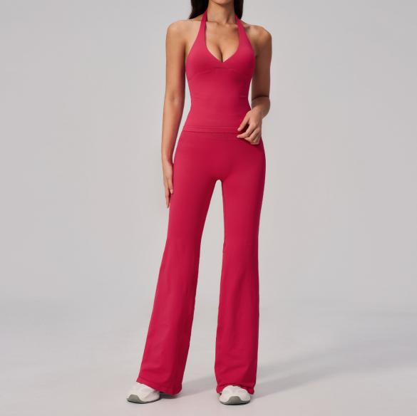 FITLINE Seamless Flow — Combinaison évasée femme — vue 06