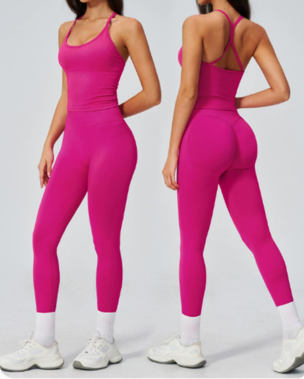 FITLINE Seamless Sprint — Combinaison 7/8 femme — vue 01