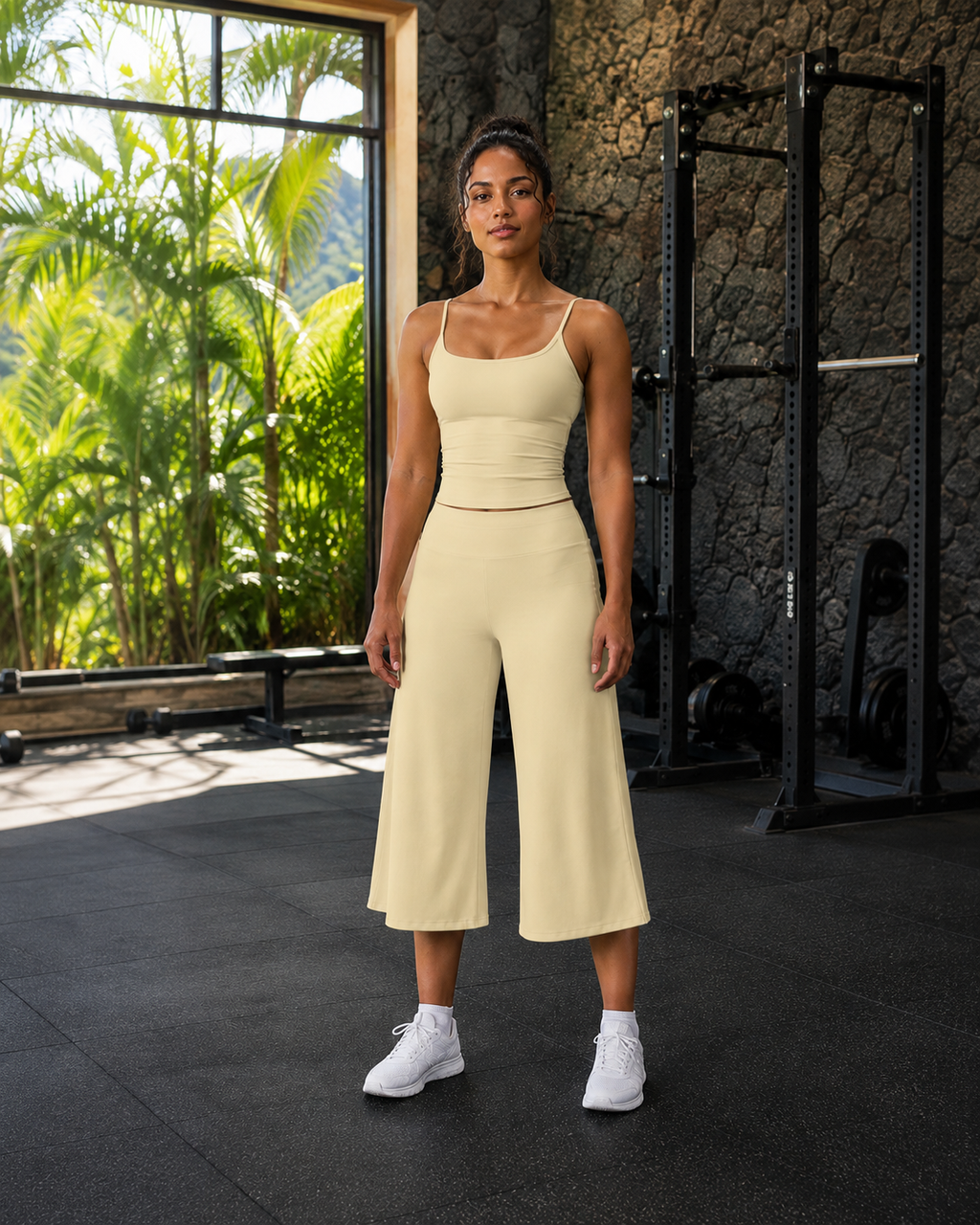 FITLINE Atlas 11 — Tenue fitness femme — visuel humain premium La Réunion — vue principale