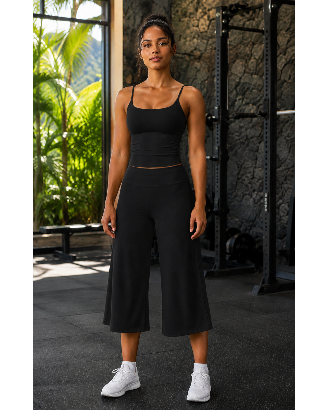 Atlas 11 — Tenue fitness femme — Noir — format 4:5