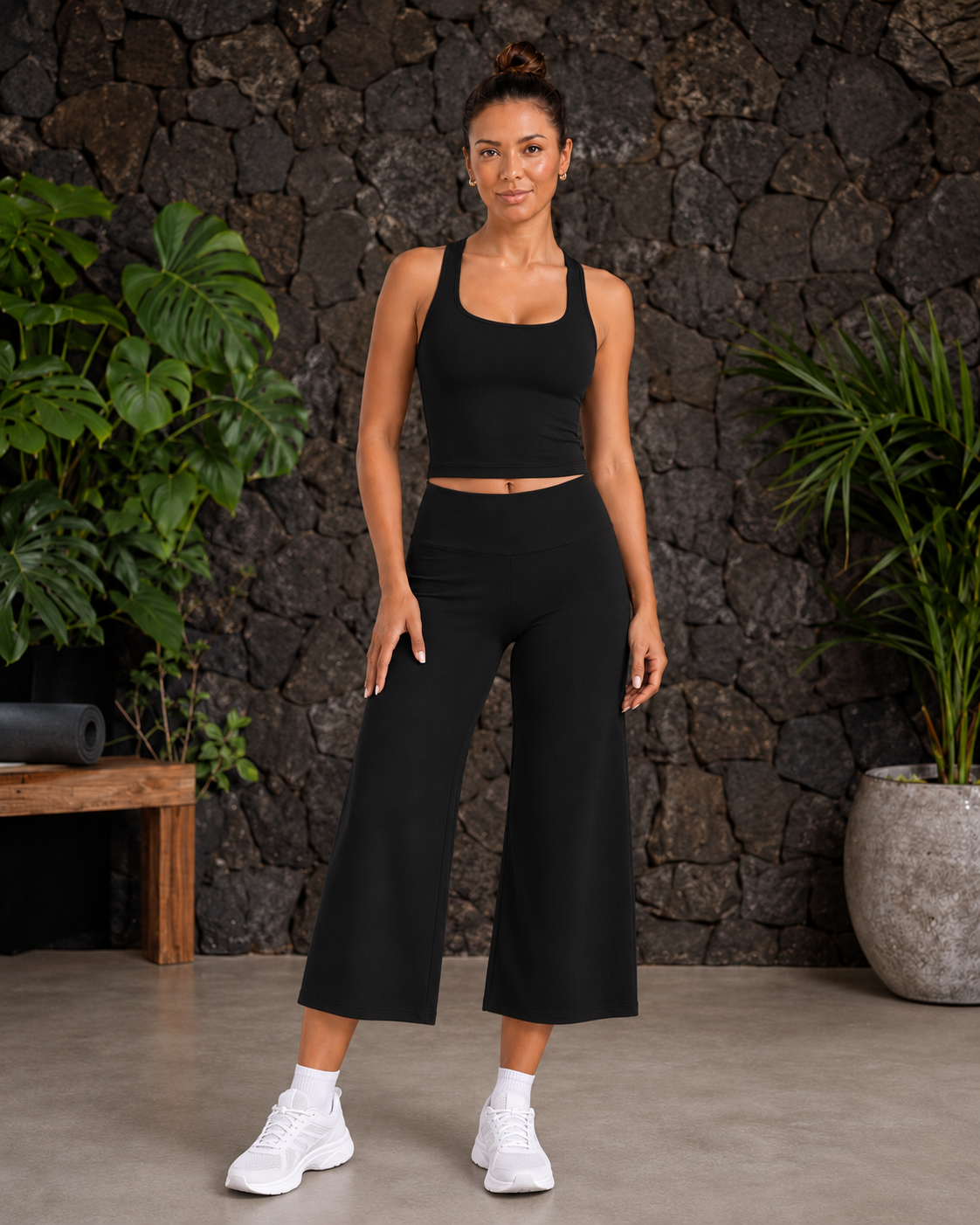 FITLINE Aura 08 — Noir — visuel réaliste La Réunion — format 4:5