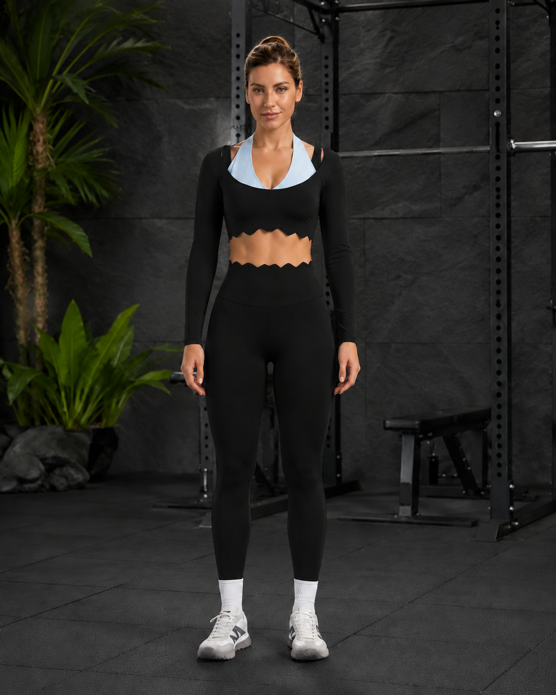 FITLINE Motion 08 — coloris Noir — vue portée réaliste