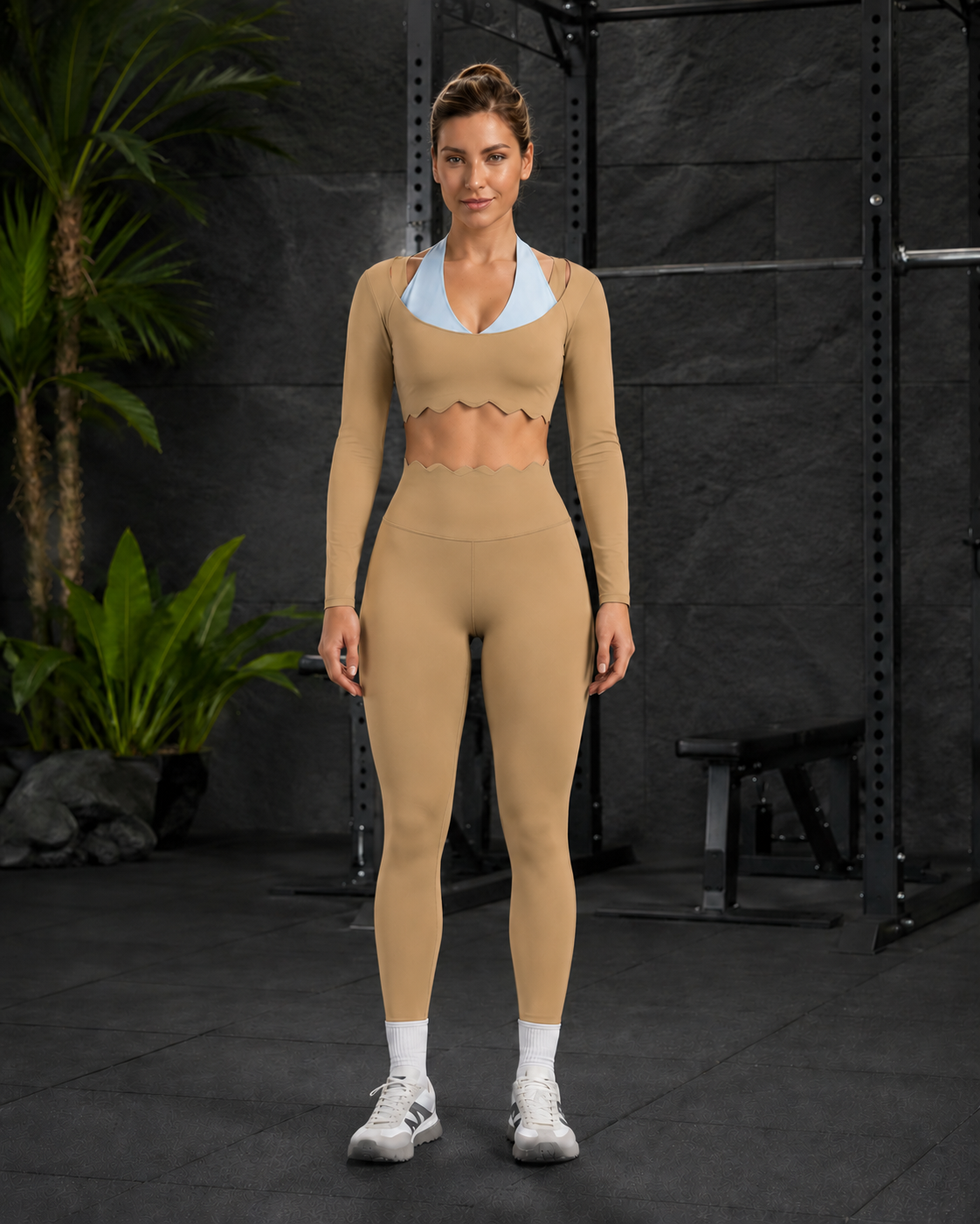 FITLINE Motion 08 — coloris Sable — vue portée réaliste