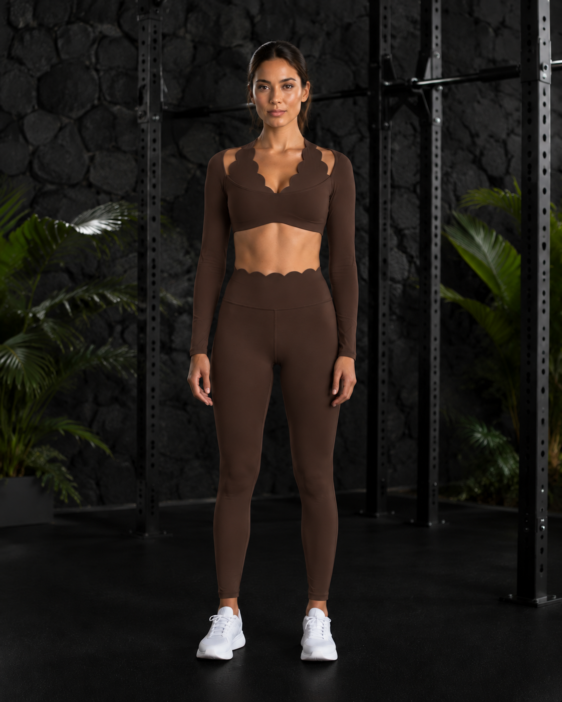 FITLINE Motion 09 — coloris Chocolat — vue portée réaliste