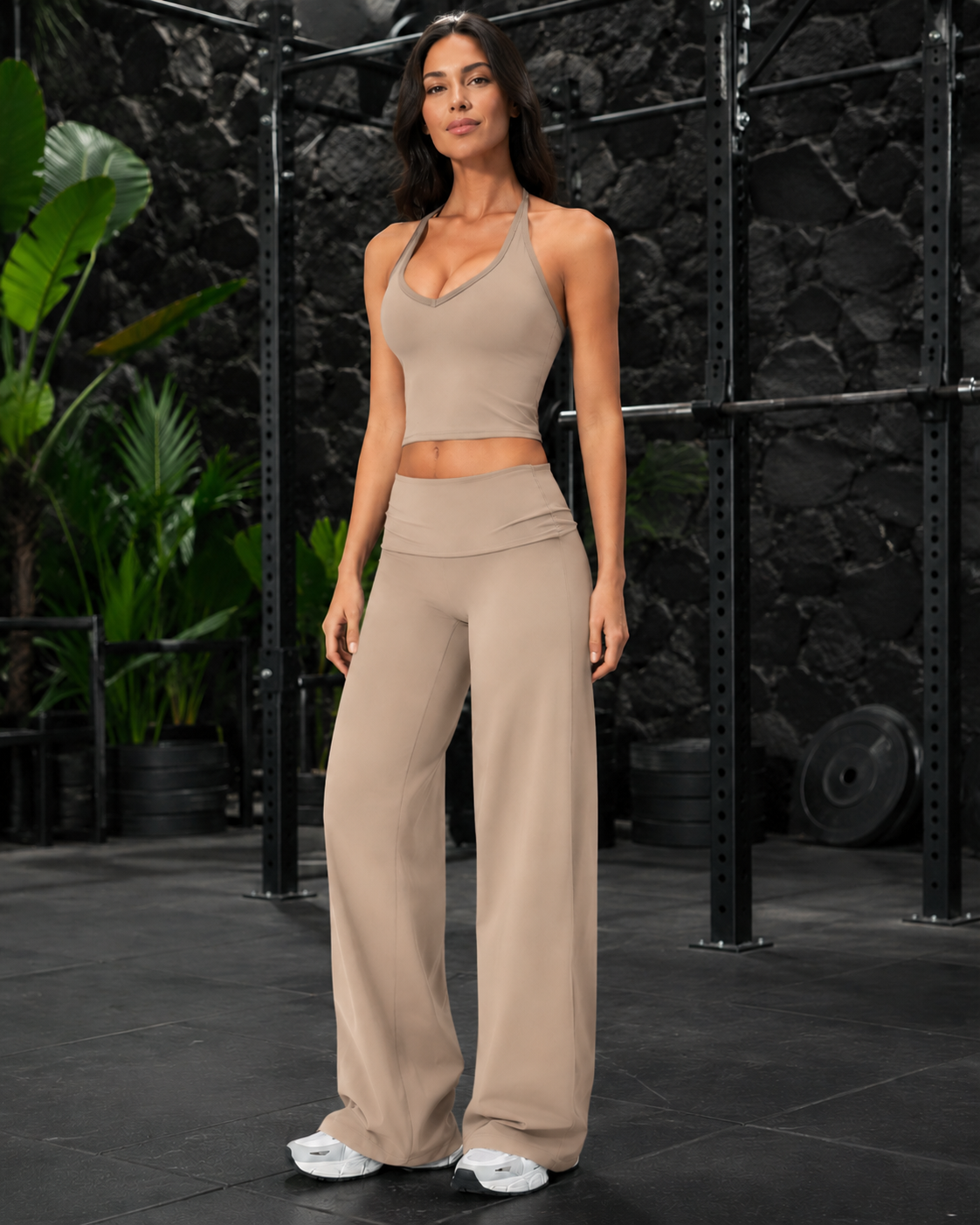 FITLINE Pulse 08 — Sable — tenue fitness femme à La Réunion