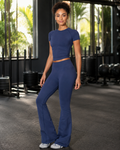 FITLINE Seamless 10 — Bleu marine — modèle humain 4:5