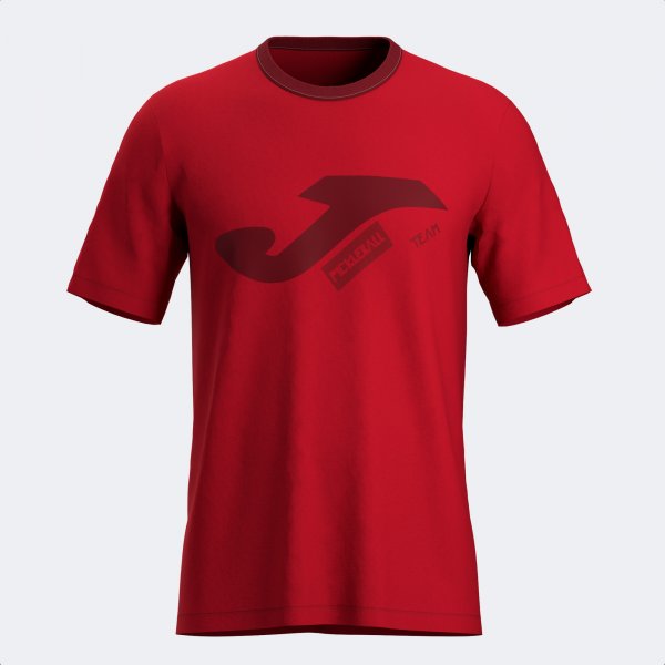 T-shirt padel homme Joma Challenge rouge — vue produit