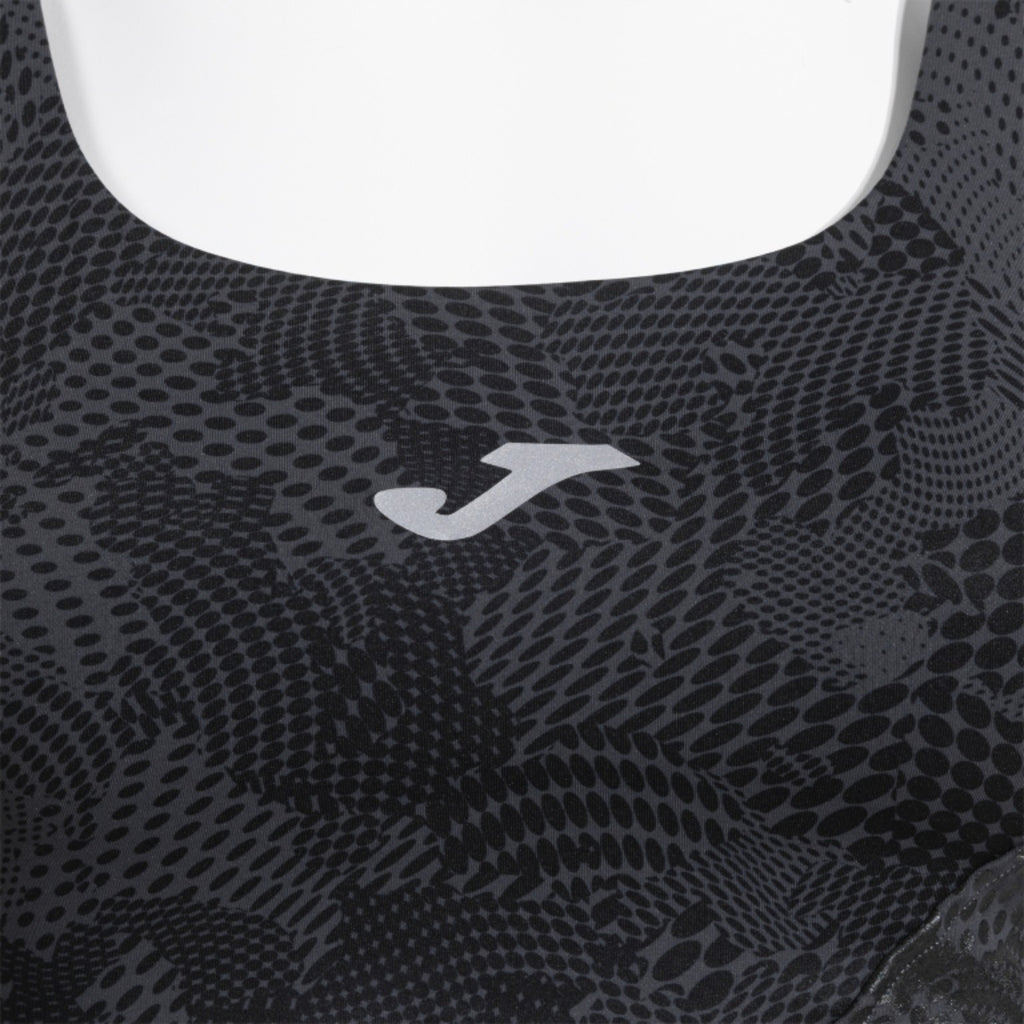 Top Joma R-City noir - détail logo réfléchissant