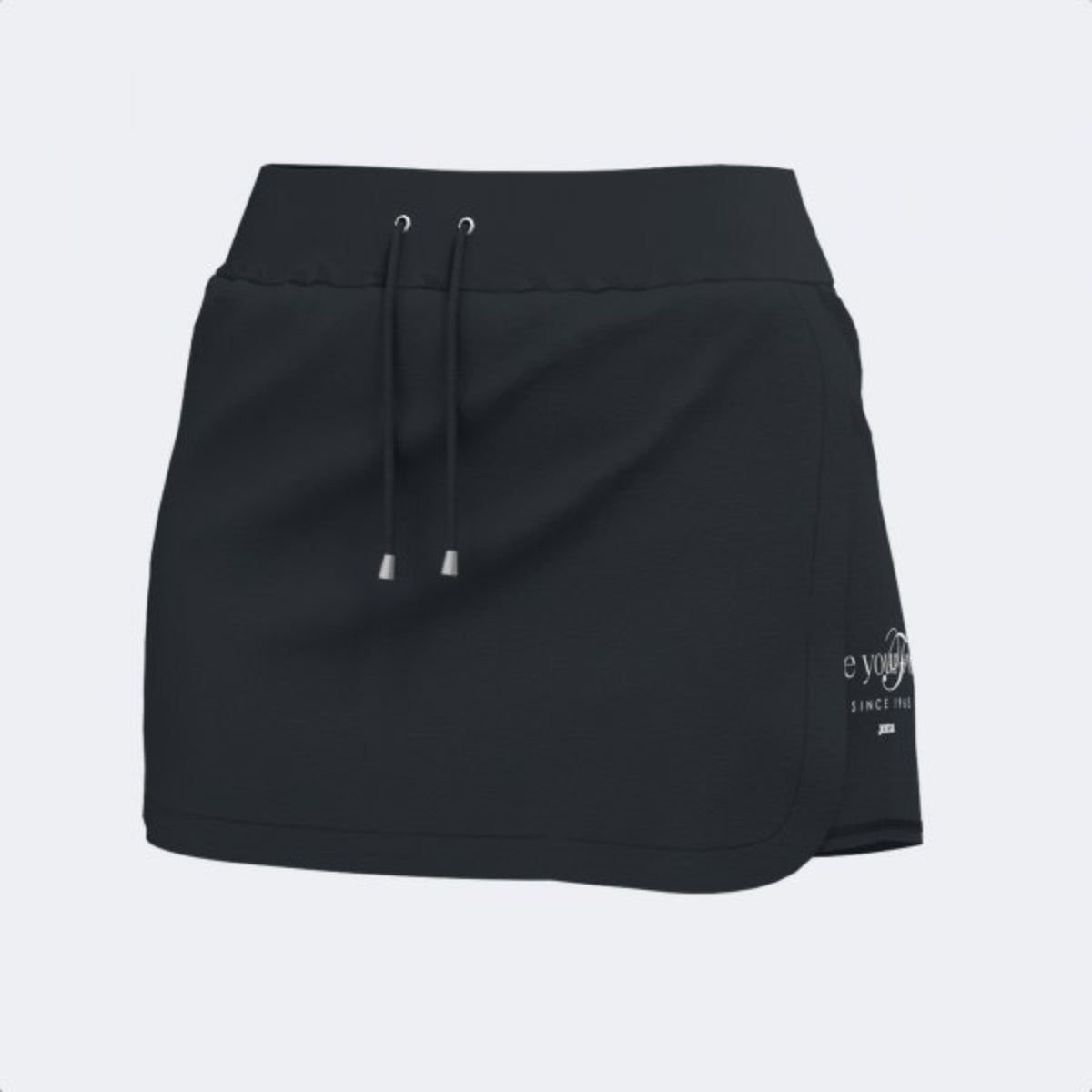 Jupe-short Joma Court Confort femme — Noir, vue de face