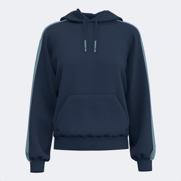 Joma Esthétique urbaine — Sweat à capuche femme — bleu marine et ciel