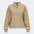 Joma Mimetic — Polo à manches longues femme — beige