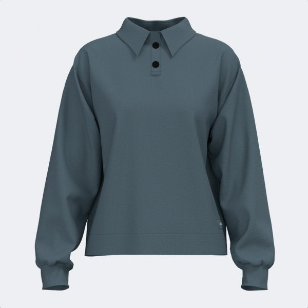 Joma Mimetic — Polo à manches longues femme — gris