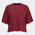 Joma Mimetic — T-shirt à manches courtes femme — lie-de-vin