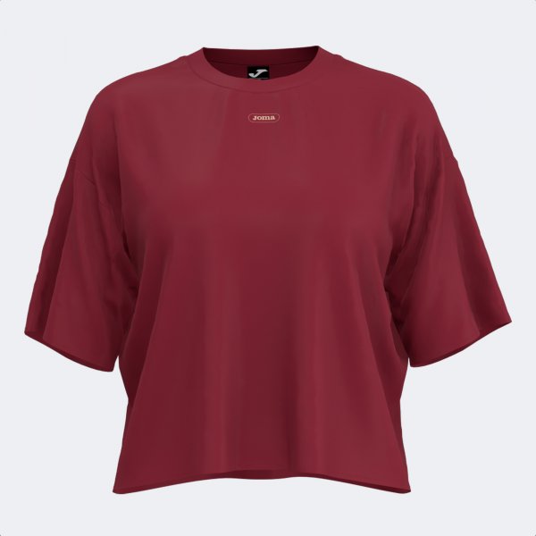 Joma Mimetic — T-shirt à manches courtes femme — lie-de-vin