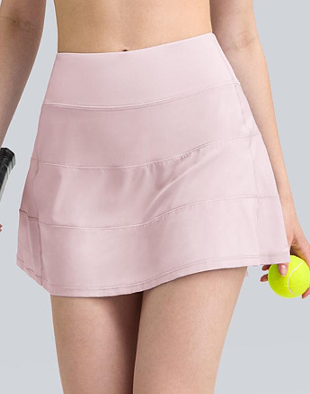 PADEL TECHLINE – Jupe Back Pocket rose clair – vue principale