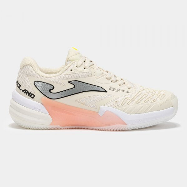 CHAUSSURES JOMA PADEL ROLAND LADY BEIGE ORANGE