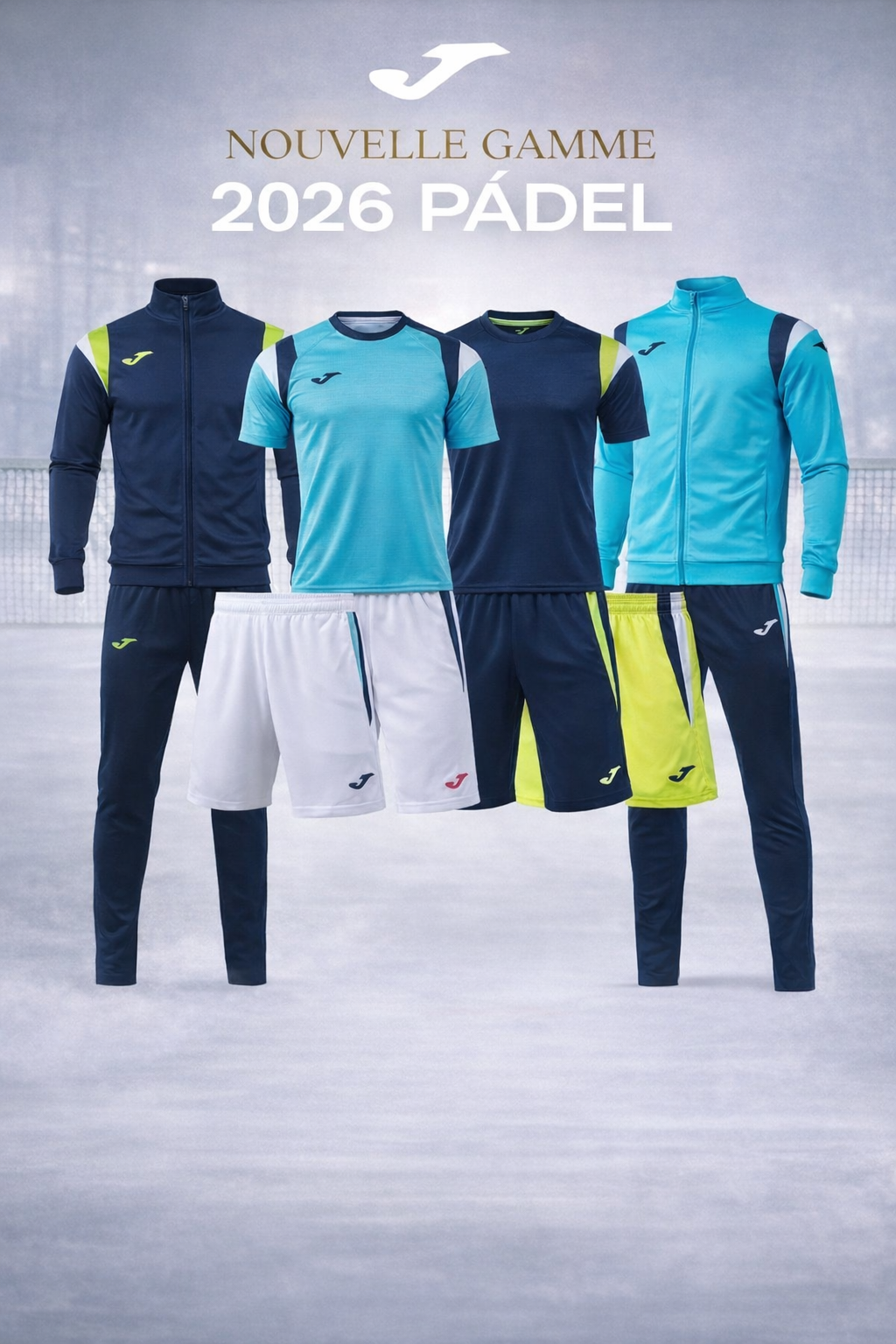PACK PADEL TERRA 2026 BASIQUE BLANC AZUL