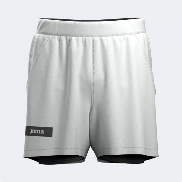 SHORT JOMA PADEL CHALLENGE BLANCO
