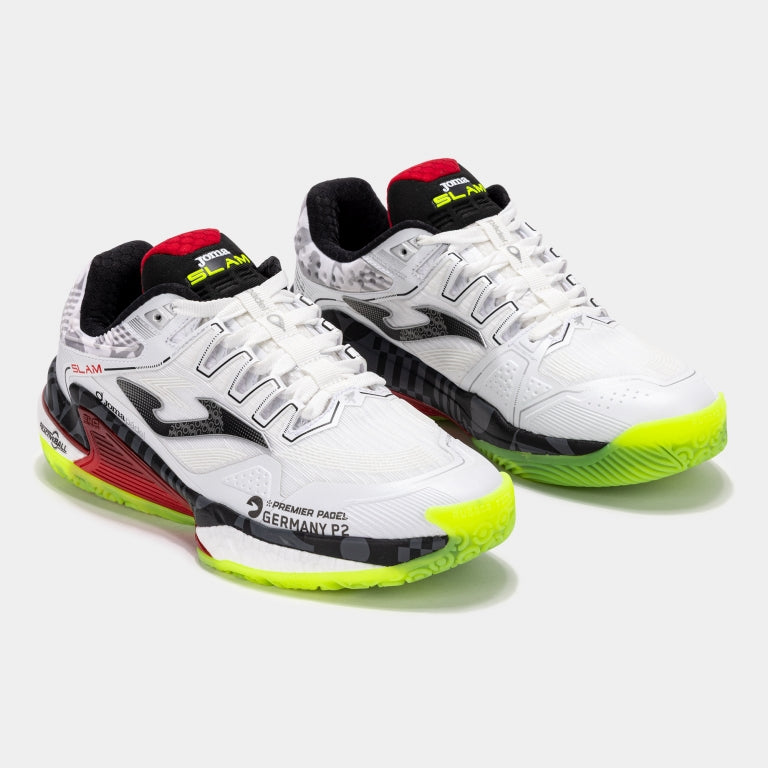 Chaussures Padel Joma Slam x Premier Padel Germany – Blanc