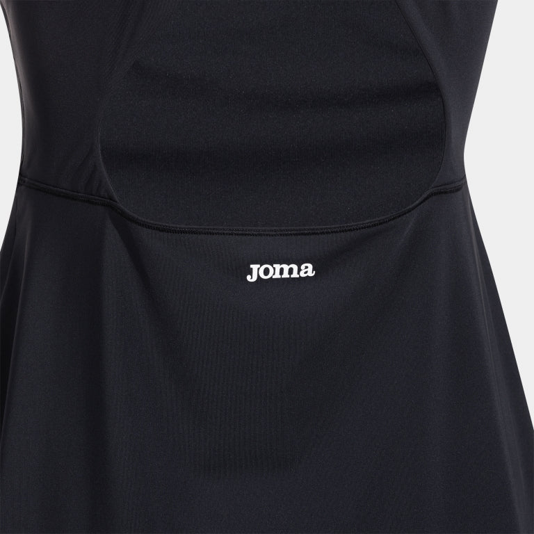 Robe Joma Torneo noire - détail du dos et finitions