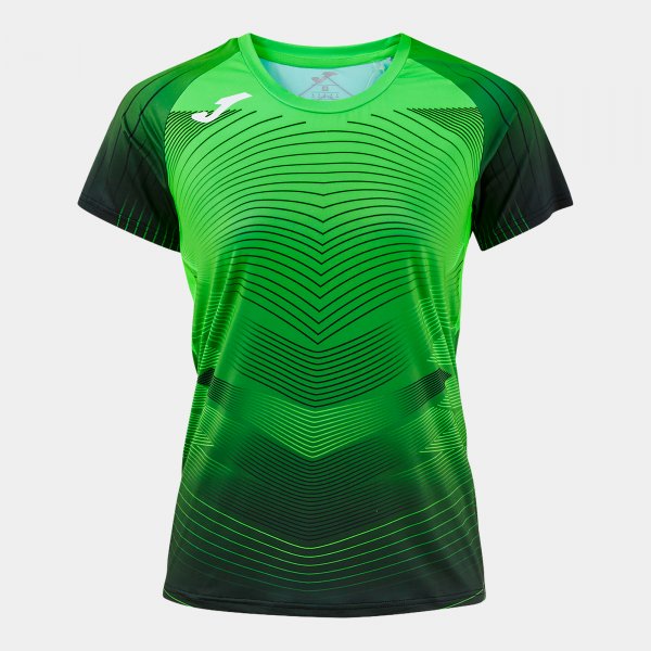 T-shirt Joma Runset Air femme vert fluo — vue 1